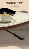 Fixed rotating lift, living room corner sofa coffee table office bedside table mobile air pressure computer table smallsidetable