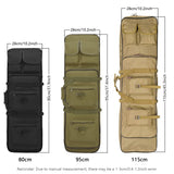 Fishing gear real person CS outdoor camouflage gun bag shoulder fishing 120CM dog bag 1M letter bag