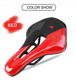 WEST BIKING Bicycle Saddle Hollow Breathable Road Bike Seat Ultralight Durable Shockproof Bicycle Seat Cushion Cycling Parts