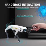 Remote Control Smart Robot Dog, 4-Legged Bionic Quadruped Robot, Programmable RC Toy for Kids, Interactive Electronic Pet, Great