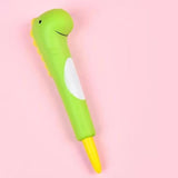 New Squishy Antistress Toys Ice Cream Hot Dog Dinosaur Slow Rising Pen Soft Squeeze Pen Stress Relief Toy Christmas Gifts