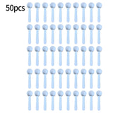 50/100pc 5g White Plastic Measuring Spoon Gram Scoop Food Baking Medicine Powder Milk  Coffee Tea Multifunctional Spoons