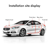 5M Car Door Edge Sealing Strip Transparent PVC Scratch Protector Strip Anti-collision Stickers Door Anti-scratch Car Accessories