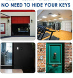 Key Keeper Combination Lock Wall Mounted Waterproof 4 Digits Passwords 5 Keys Storage Box Easy to Fix Home Or Office safe box