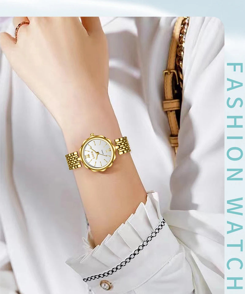 LIGE Elegant Creative Steel Quartz Women Watch Fashion Waterproof Watches For Women Original Brand Luxury Women's Bracelet Watch
