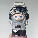Explosions Grey Star Hat Suit Baby Clothes 123rd Generation of High-energy Hope Vinyl Doll Clothes in Front Clothes Doll Clothes