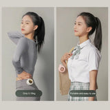 360° Adjustable Airflow Portable Neck Fan Soft Breeze Quiet Personal Cooling Fan for Outdoor & Office Travel Mini Fan