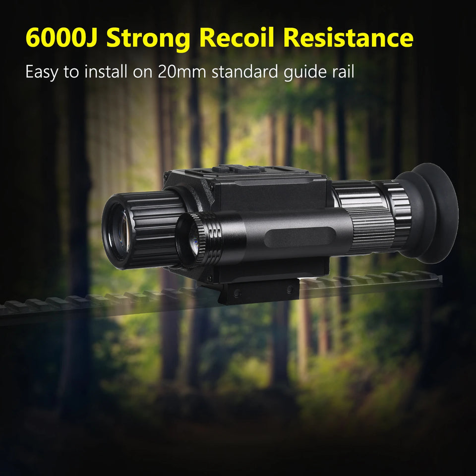 Tactical FAST Helmet NVG Night Vision Device, Hunting Riflescope IR Night Vision, Outdoor CS Shooting Training Sight Digital Cam