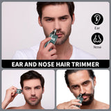 HIENA Electric Nose Hair Trimmer Mini Pocket Nose Ears Hair Eyebrow Trimmer for Men Rechargeable Clipper ﻿home appliance