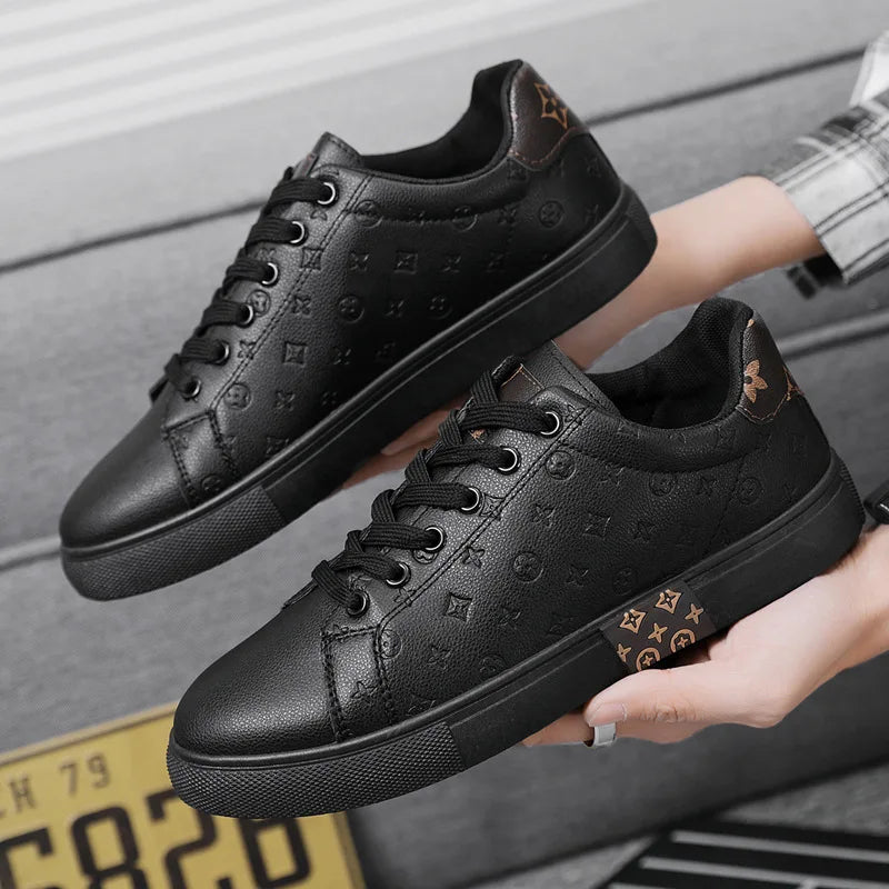 Men Casual Shoes Classic New Fashion Flat Breathable Sneakers Light Shoes Male Tennis Sneaker White Business Travel Footwear