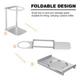 1Pcs Foldable Coffee Machine Stand Portable Pour Over Dripper Stand  Coffee Machine Accessories for Office Home Camping Travel