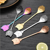 Creative Cat Claw Spoon Ice Cream Cake Dessert Teaspoon Scoops Tableware Kitchen Accessories Stainless Steel Coffee Mixing Spoon