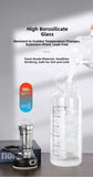 Tea Separation Glass Tea Cup Double Drinking with Handle Water Cup Large Capacity High Temperature Resistant Portable Kettle