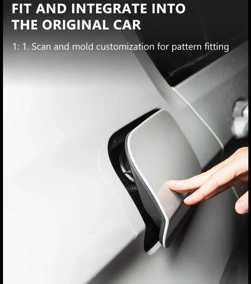 SEAMETAL Car Fuel Cap Seal Strip Waterproof Dust-Protection Gas Cap Rubber Sealing Gap Filler Self Adhesive Weather Stripping