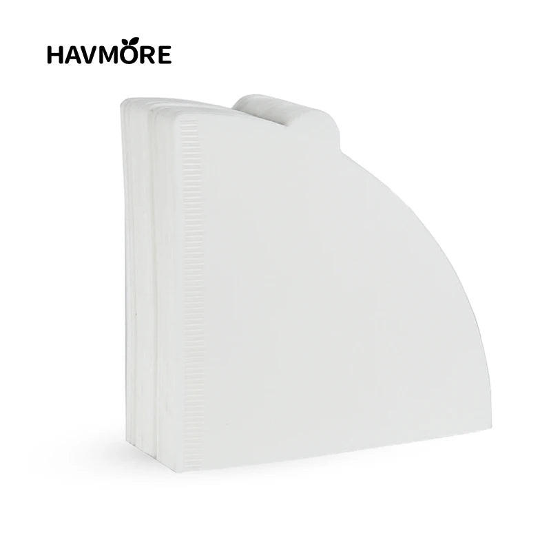 100Pcs/pack coffee filter paper disposable filter paper drip coffee powder filter bag barista tool