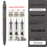 Uni-ball ZENTO Click Gel Pen,0.38/0.5/0.7mm Various Colors Water-based pen With Ergonomic Grip Smooth Writing for School&Office