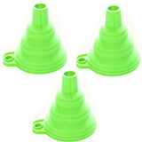 Collapsible Silicone Funnel Food Grade Foldable for Filling Bottles Perfume Capsules Fry Oil Filter Kitchen Cooking Tool
