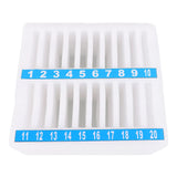 20 Grids Mobile Phone Storage Organizer Soft Foam Desk Organizer for Office Meeting Room Classroom desk phone management box