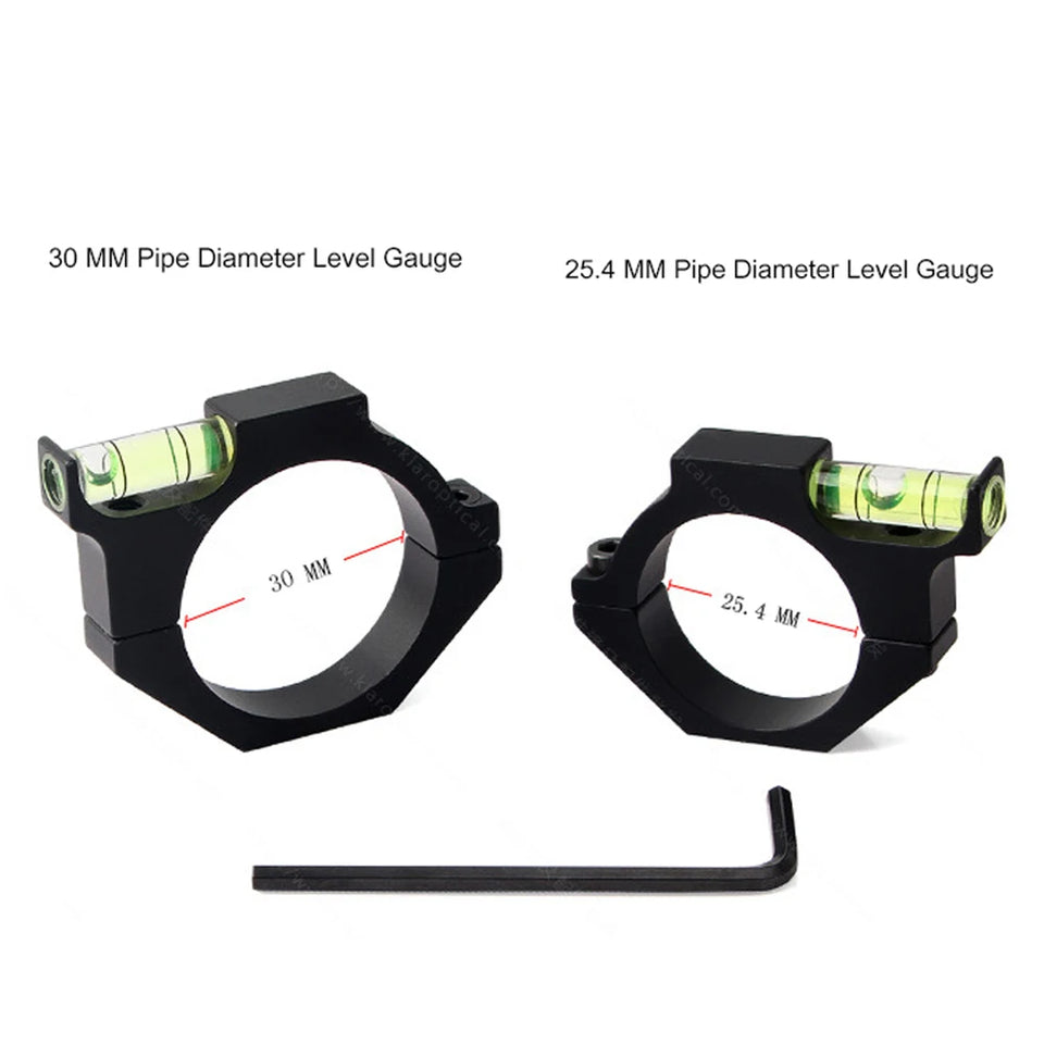 Alloy Rifle Scope Laser Bubble Spirit Level For 25.4mm Pipe Diameter 30mm Pipe Diameter 35mm level Gauge Ring Mount Holder Scope