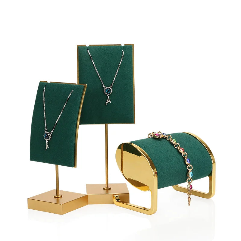 Cool Jewelry Shop Window Show Props Necklace Display Shelf Pendant Show Stand Women Jewelry Organizer