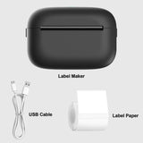 Portable Mini Printer Label Maker 300dpi 2 Inch Thermal Wireless Inkless Printer Bluetooth for IOS and Android Home School