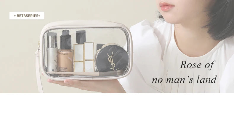 Tianzong Toiletry Bag Portable Travel Business Trip Cosmetics Bag Waterproof Transparent Cosmetic Bag