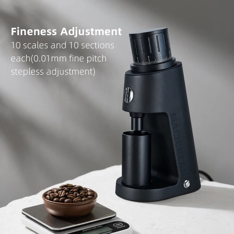 High Quality Professional 7 Pins 48MM Cutter Automatic Electric Coffee Bean Grinder Mill Grinders