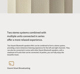 Xiaomi Mijia Smart Bluetooth Mini Wireless HD Quality Portable Speaker Column  Bluetooth 5.3 Sound Box