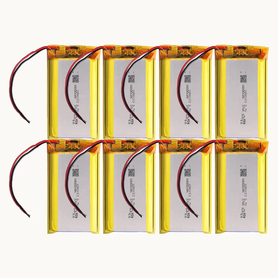 High Qulity 3.7V 10000mAh 1260110 Rechargeable Polymer Batteries Lipo Li-Po For Toy Power Bank GPS Laptop Camping Lights Diy