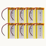 High Qulity 3.7V 10000mAh 1260110 Rechargeable Polymer Batteries Lipo Li-Po For Toy Power Bank GPS Laptop Camping Lights Diy