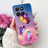 For Honor 400 Smart 5G Case LGN-NX1 Cute Cartoon Painted Cover Soft Slim Phone Case For Honor X7d HonorX7d Honor400 Smart Fundas
