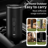 Electric Espresso Coffee Machine for Car & Home Camping Portable Coffee Maker Capsule Powder Travel 2-in-1 Wireless Coffee Maker