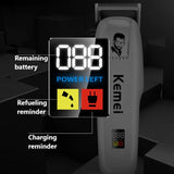 Kemei PG809A Professional Hair Clipper Rechargeable Hair Trimmer For Men Grooming Kit Professional Electric Beard Hair Trimmer