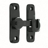 2pcs/set Heavy-Duty Anti-Theft Door Lock, 90°/180° Adjustable Sliding Pin Lock, Commercial/Residential Grade, Black Heavy-Duty C