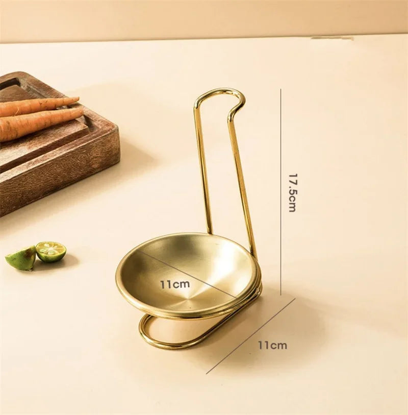 Gadget Multifunctional Portable Spoon Rest for Hotpot Restaurant Food Restaurant Utensil Household Upright Ladle Holder Kitchen