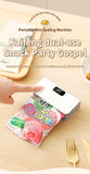 Plastic Bags Sealer Mini Sealing Machine Portable Handheld Mini Heat Bag Sealer USB Rechargeable Food Packaging Sealing Machine