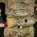 KRYDEX Tactical Roll Up Medic Pouch First Aid Trauma EMT IFAK Organizer Pouch Drop Dump Pouch for Vest Chest Rig Outdoor Gear