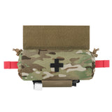 KRYDEX Tactical Roll Up Medic Pouch First Aid Trauma EMT IFAK Organizer Pouch Drop Dump Pouch for Vest Chest Rig Outdoor Gear