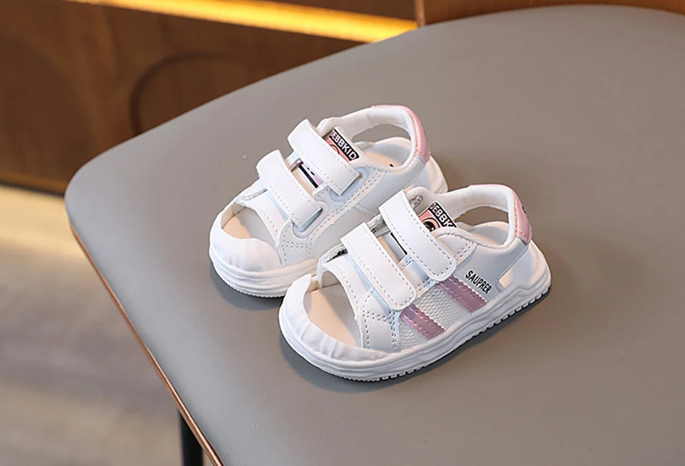 Summer Sandals For Girls Ergonomics Children Sandals For Baby Boys Soft-soled Beach Sandals For Kids Trend Fashion Sport Sandals