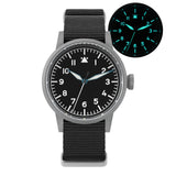 Militado ML10 Quartz Watch VH31 Sweeping Second Movement Sapphire Crystal BGW9 Luminous 10Bar Waterproof 36.9mm Vintage Watches