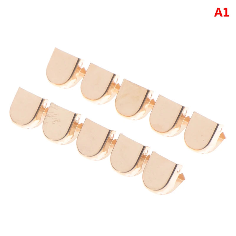 10PCS Metal Shoelaces Tips Head No Tie Shoelaces Metal Lace Lock DIY Sneaker Kits