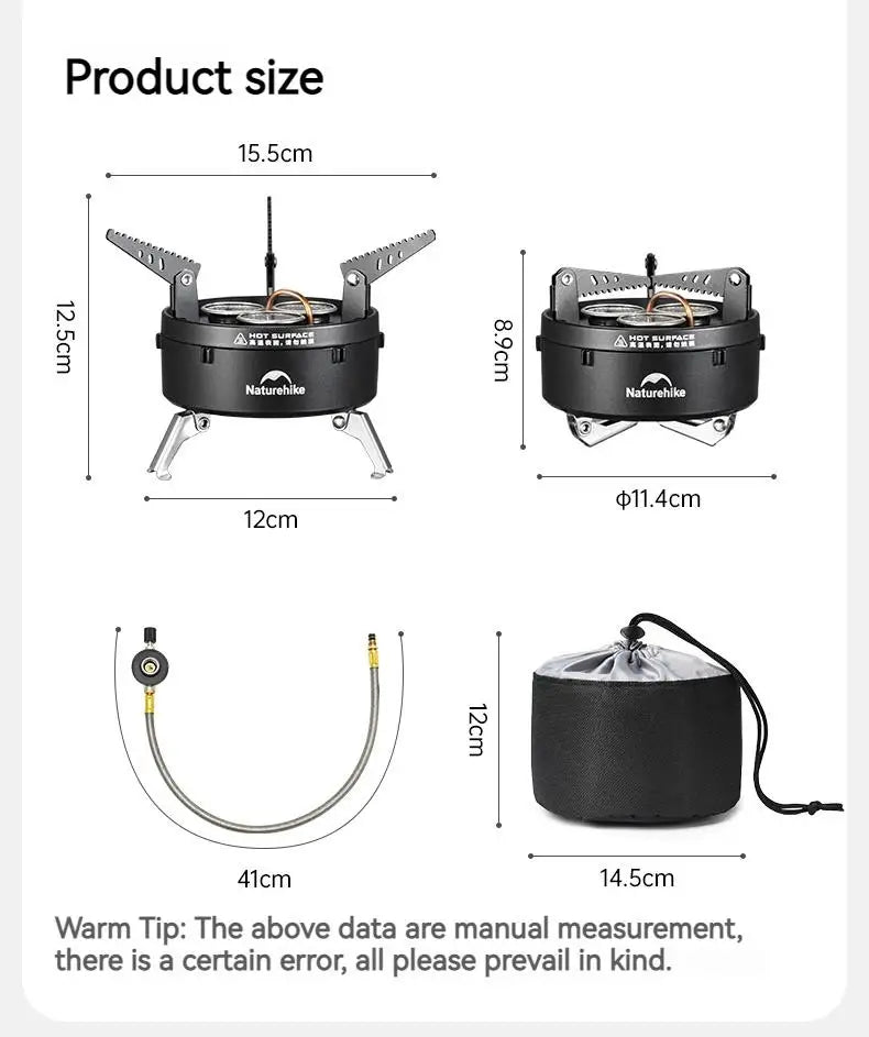 Naturehike Outdoor Folding Table Folding IGT Table Accessories Multifunctional Portable Picnic Only Accessories Stove Bracket
