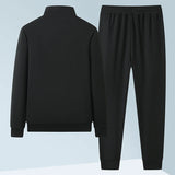 Spring Autumn Casual Men's Sports Suit Jacket Trousers Two-piece Set Sweatshirt Men's Tracksuit
