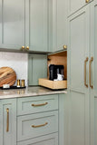 Antique Brass Cabinet Knobs Drawer Handles Zinc Alloy Pulls Mid-Century Modern Hardware for Kitchen and Bathroom Cupboard