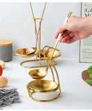 Gadget Multifunctional Portable Spoon Rest for Hotpot Restaurant Food Restaurant Utensil Household Upright Ladle Holder Kitchen