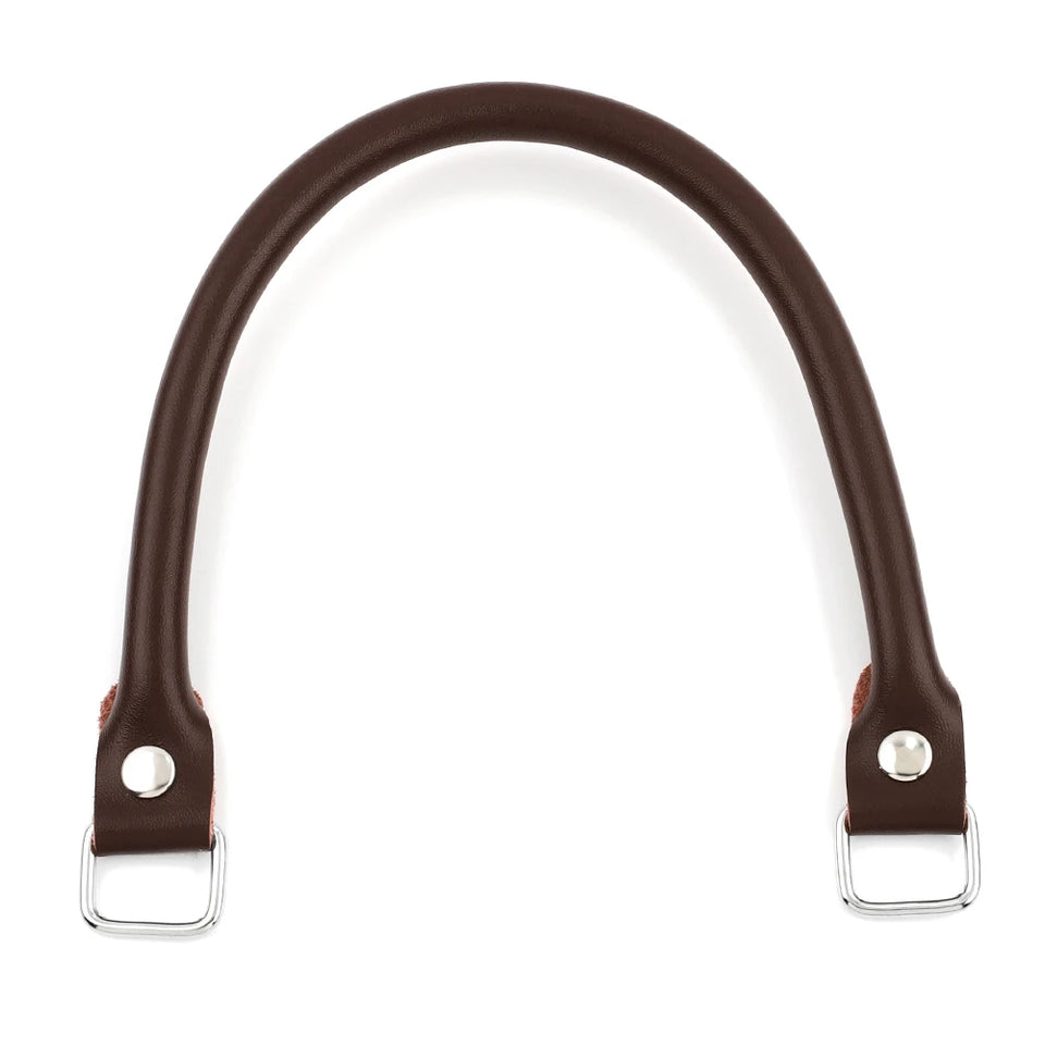 1Pair 38cm Genuine Leather Bag Straps Belts DIY Replacement Handbag Purse Handle Bag Accessories Coffee Black Bags Straps Belts