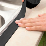 Self Adhesive Wall Border Sticker Waterproof Sink Border Tape Anti-Mildew Bath Sealing Strip Tape for Kitchen Bathroom Bathtub