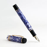 Majohn M600S Celluloid Fountain Pen F Nib with Converter Quality Fashion Office Business Writing Gift Pen Stationery Supplyn