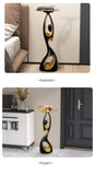 Creative Home Decor Art Abstract Sofa Side Table Light Luxury Living Room Porch Decoration Corner Table Designer Furniture