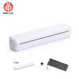 Portable Printer Thermal Printer Bluetooth-compatible A4 Inkless Document Printing Machine Paper Roll for Office Work Home